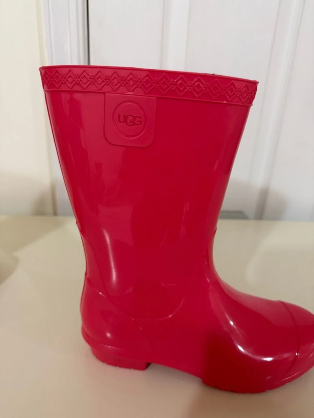 UGG Kids pink Rain Boots